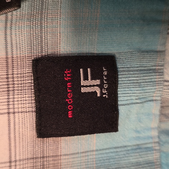 Western, plaid, snap front, short sleeved, shirt - Picture 2 of 5